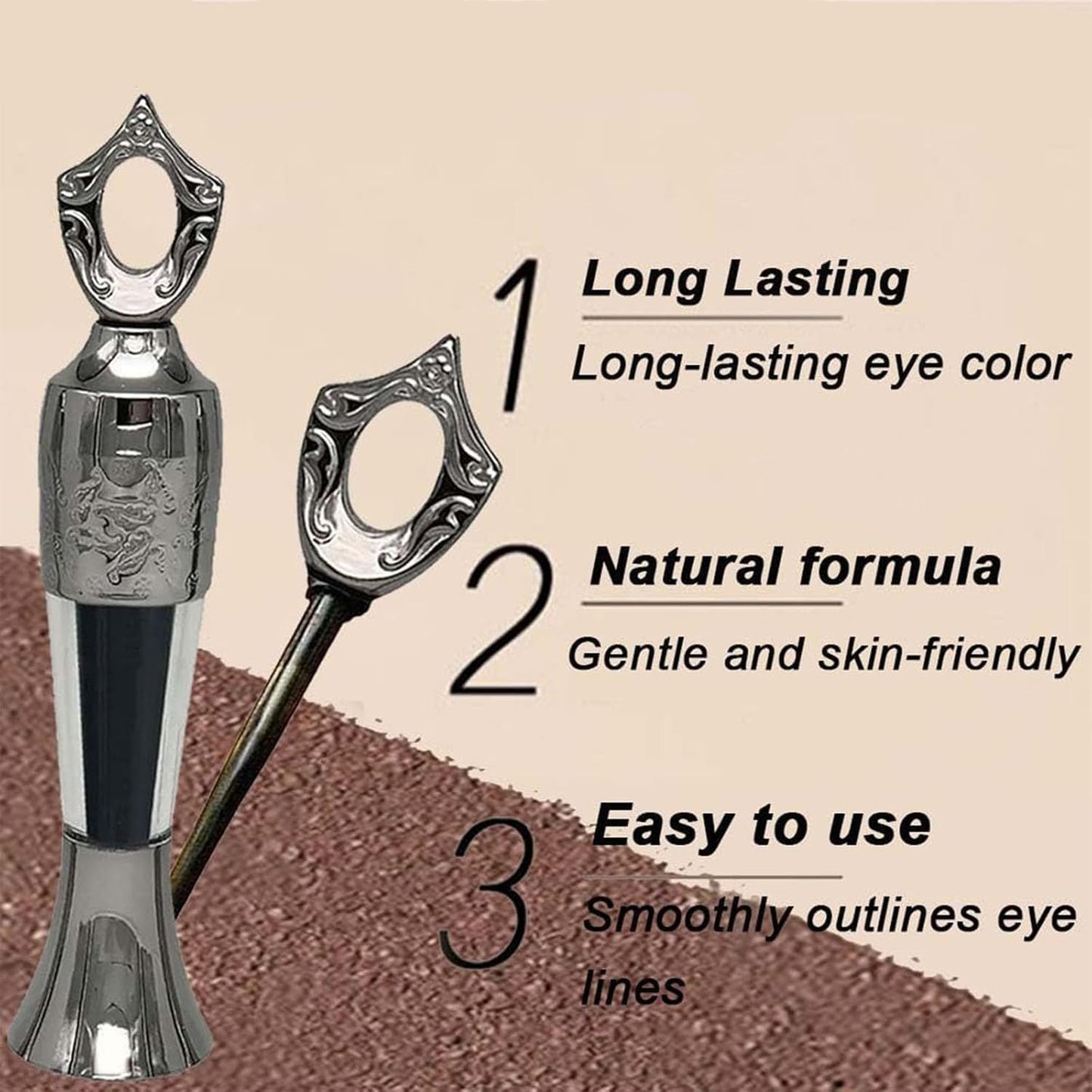 Powder Eyeliner – Rich Pigment, Long-Lasting, Smudge-Proof, for Gorgeous Eyes