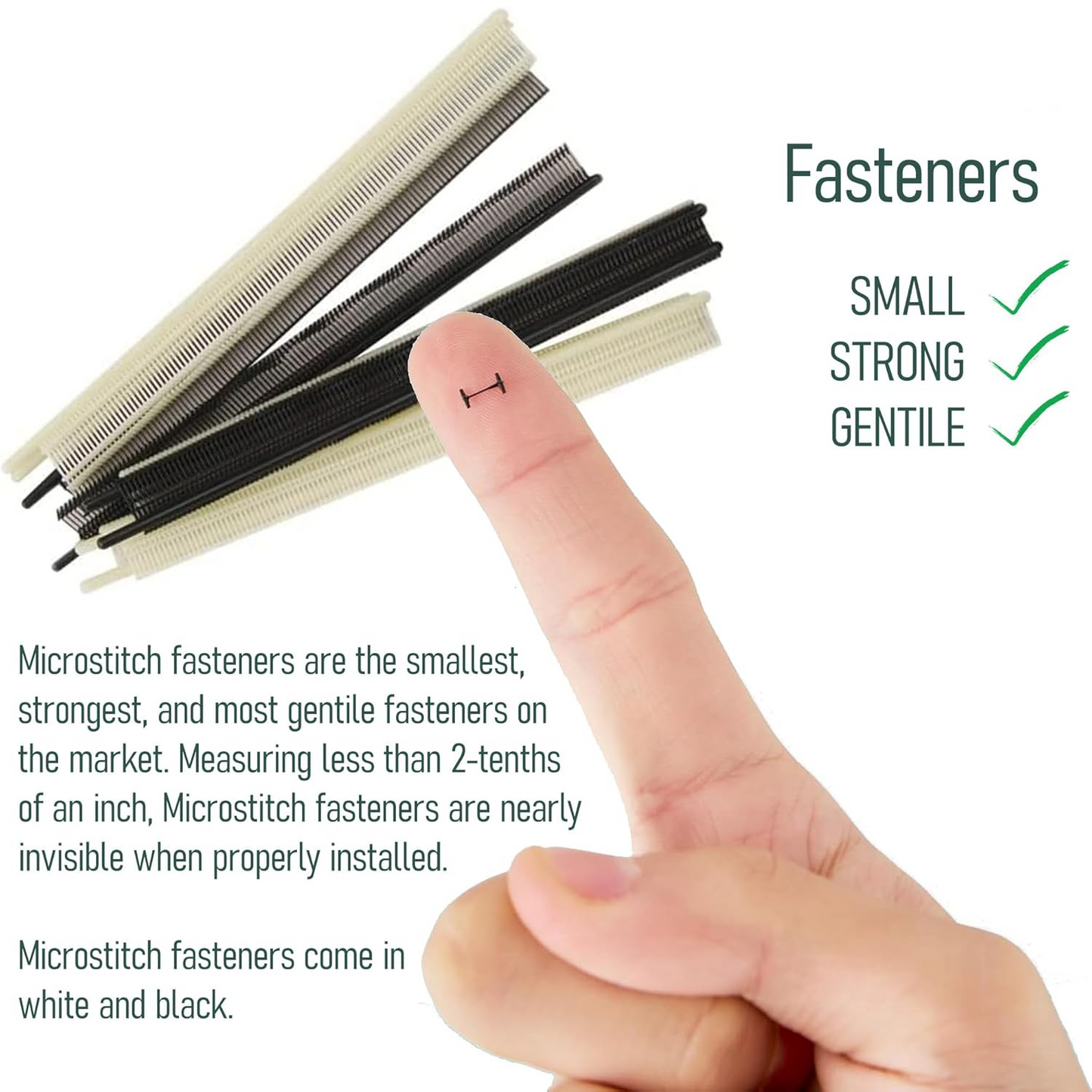 All-in-One Tagging Gun Kit – Extra-Fine Needle with Black & White Fasteners