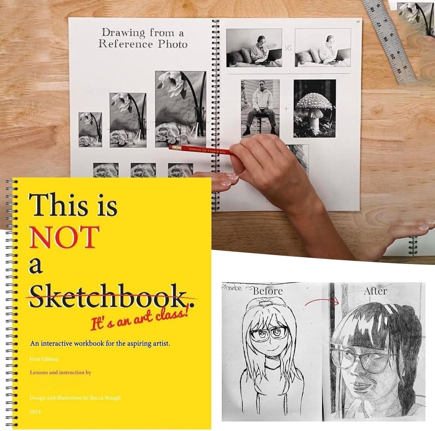 This is Not a Sketchbook Spiral-Bound Art Practice