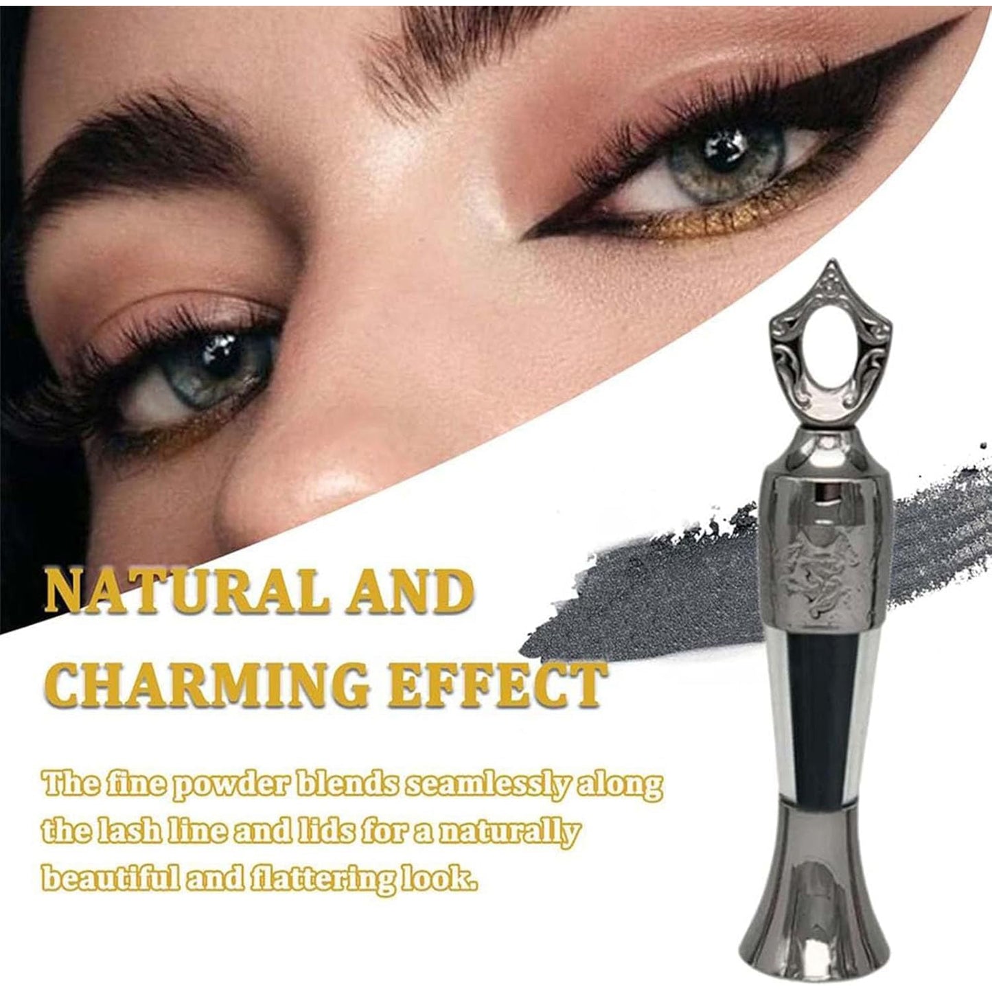 Powder Eyeliner – Rich Pigment, Long-Lasting, Smudge-Proof, for Gorgeous Eyes