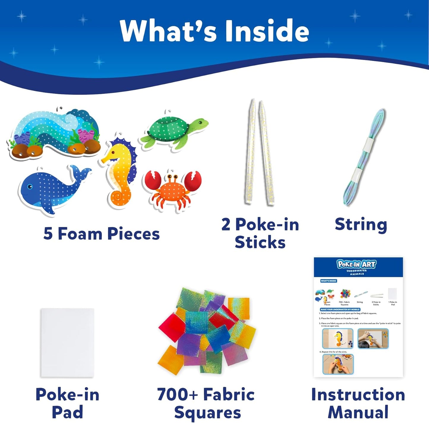 Poke-in Art – Magical Princesses, Mess-Free Creative Fun for Kids