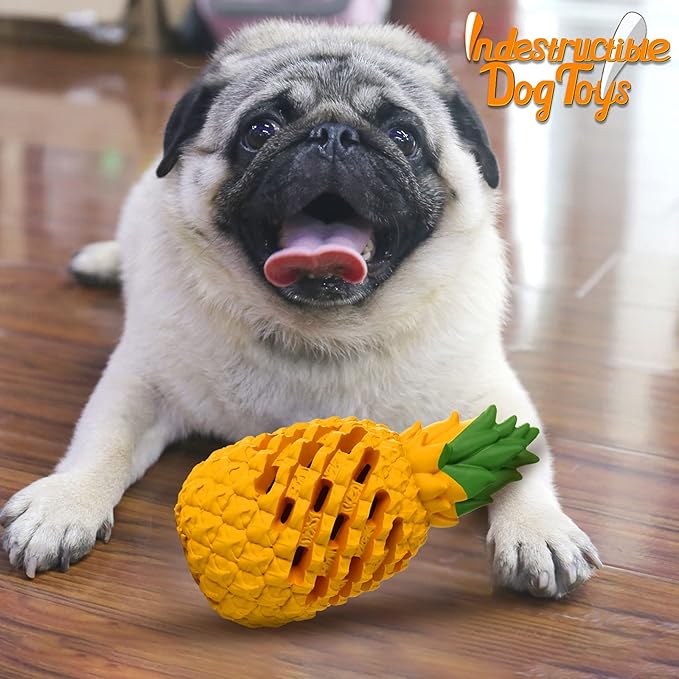 Pineapple Shaped Dog Chew Toy – Mini | Healthy Chewing, Fun and Engaging