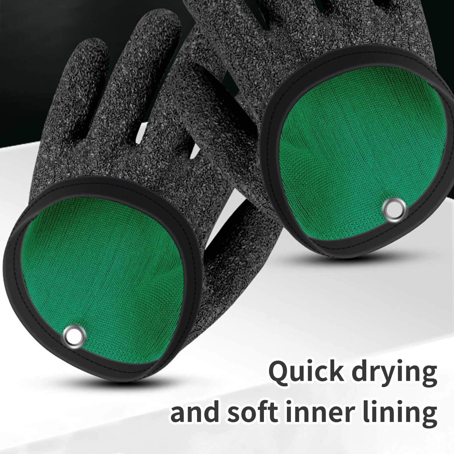 Fishing Gloves – Anti-Slip & Puncture-Resistant Protective Gloves for Professional Fishing