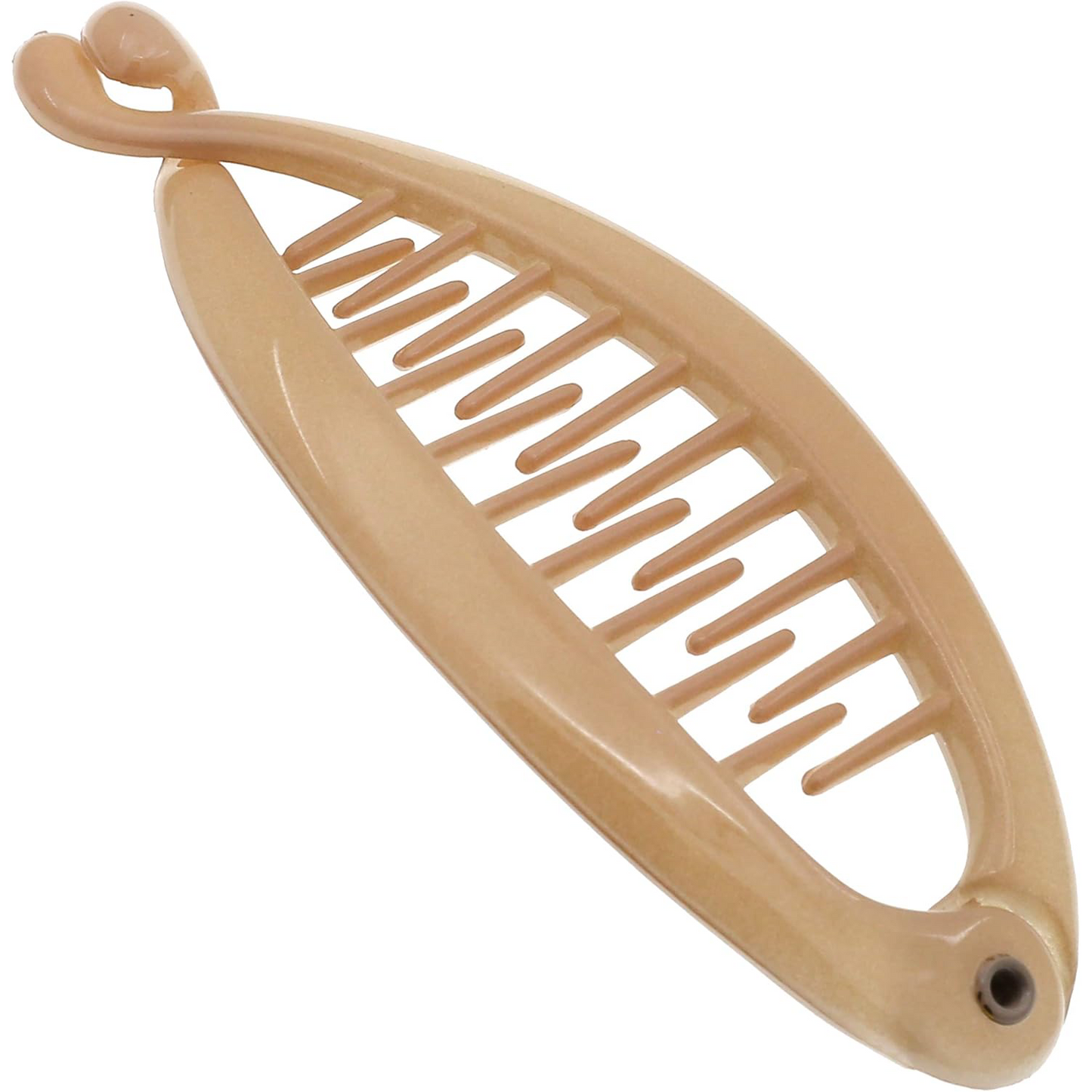 French Banana Hair Clip – Classic Interlocking Hair Comb for Thick Hair