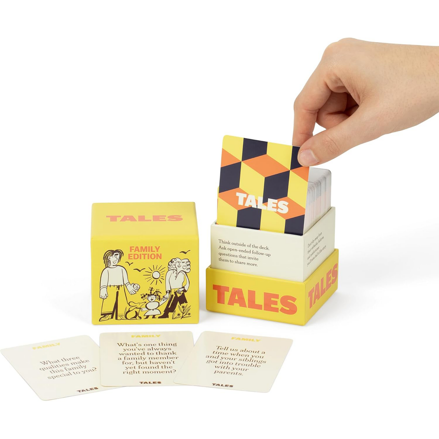 150 Conversation Cards Family Edition – Fun & Meaningful Game for All Ages