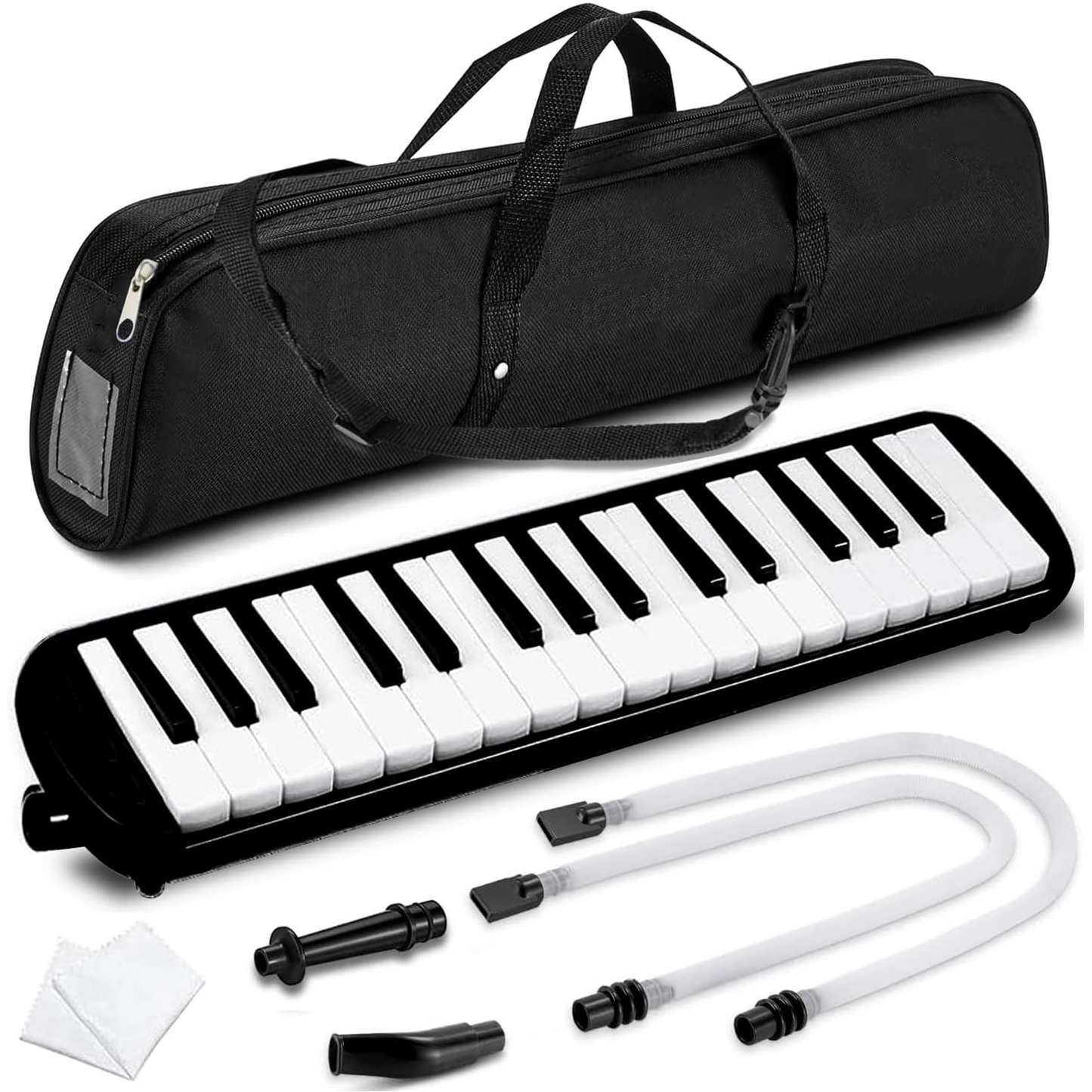 32-Key Melodica – Easy-to-Play Air Piano with Carrying Case