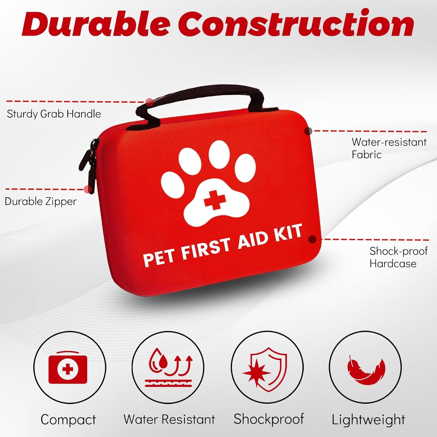 Pet First Aid Kit – Essential Emergency Kit for Dogs & Cats