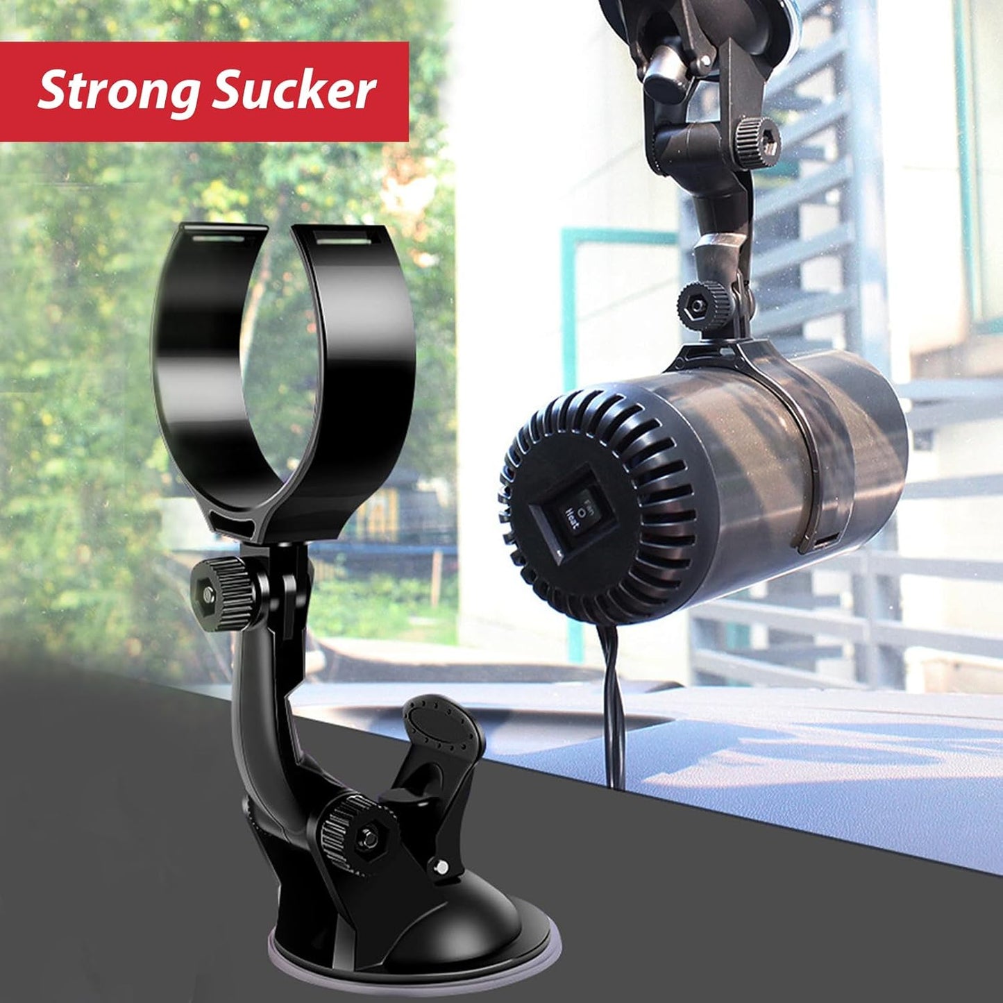 12V Portable Car Heater & Defroster – 2-in-1 Heating and Cooling, Quick Defrost