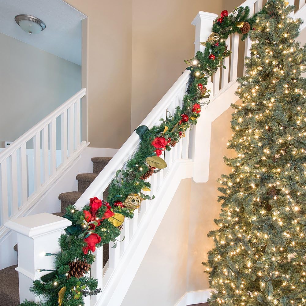 Garland Tie Binds – Holiday Railing Hooks with Scratch Protection