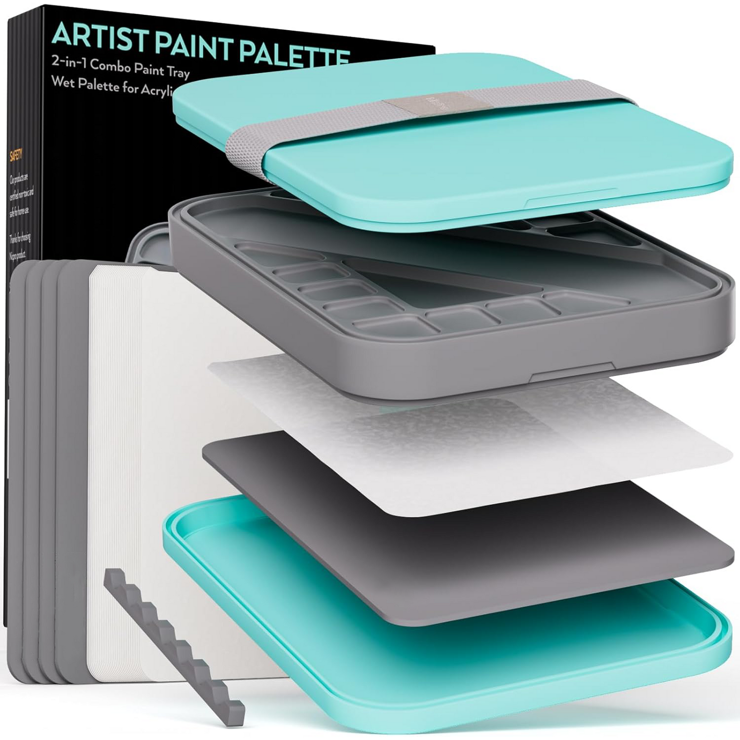 Wet Palette for Acrylic Miniature Painting – Keep Paints Fresh Longer