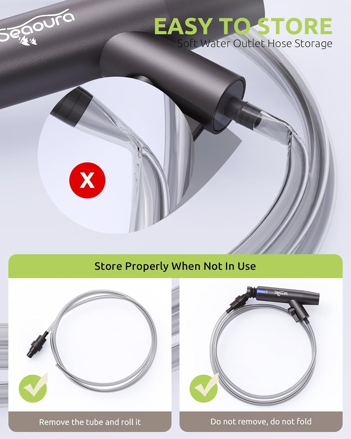 Aquarium Siphon Pump Gravel Cleaner – Manual 3-in-1 Fish Tank Cleaning Kit