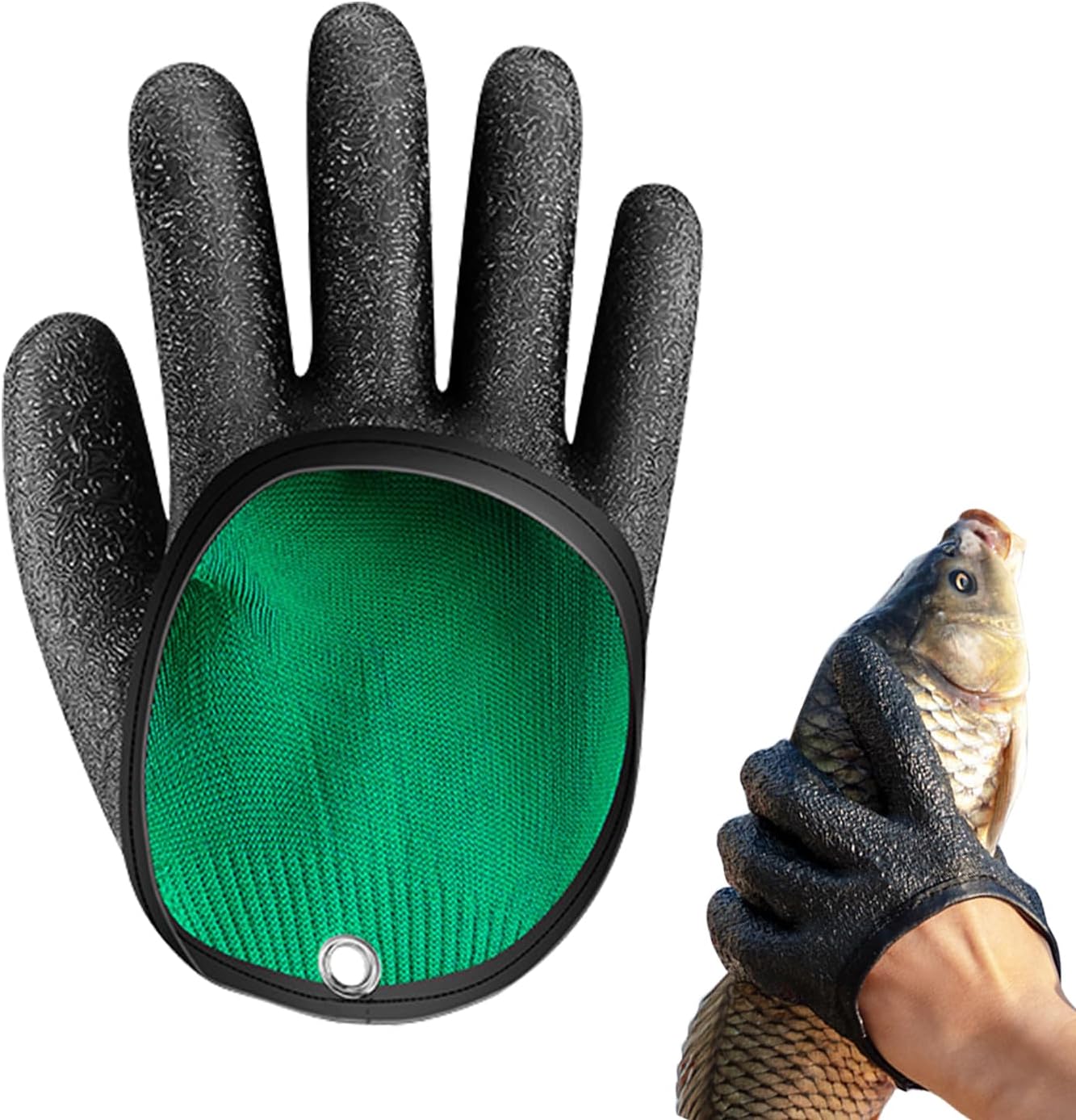 Fishing Gloves – Anti-Slip & Puncture-Resistant Protective Gloves for Professional Fishing