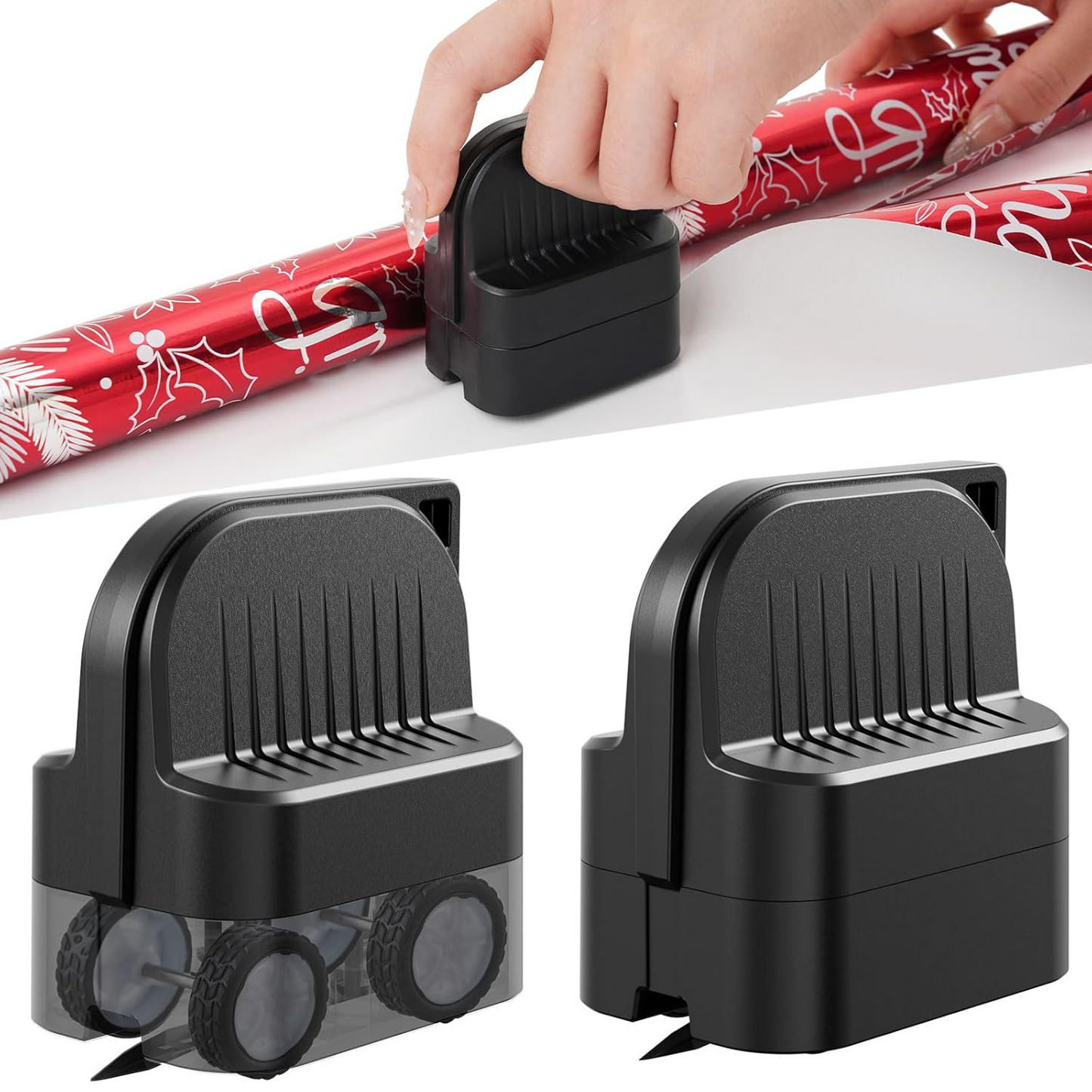 2Pcs Wrapping Paper Cutter