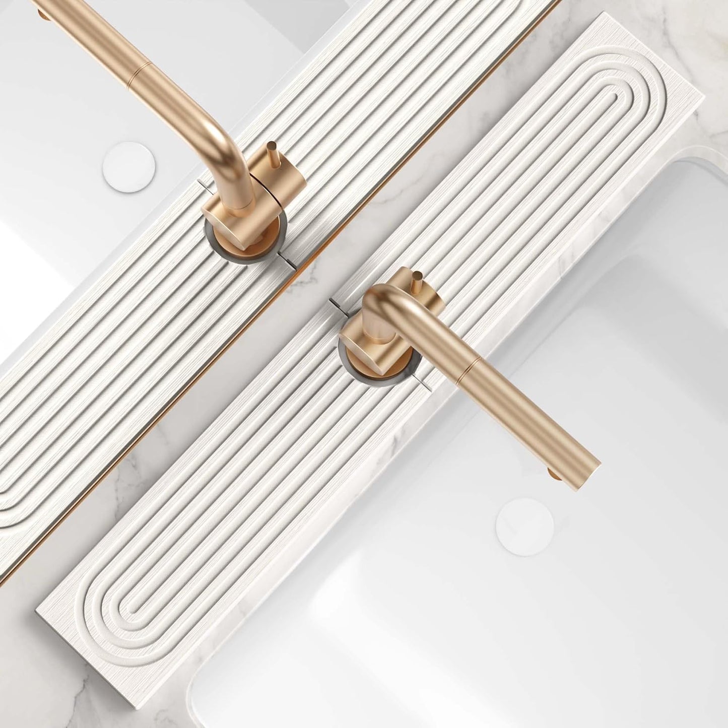 Diatom Sink Drying Stone Mat – Quick-Dry Water Absorbing Tray for Kitchen & Bathroom