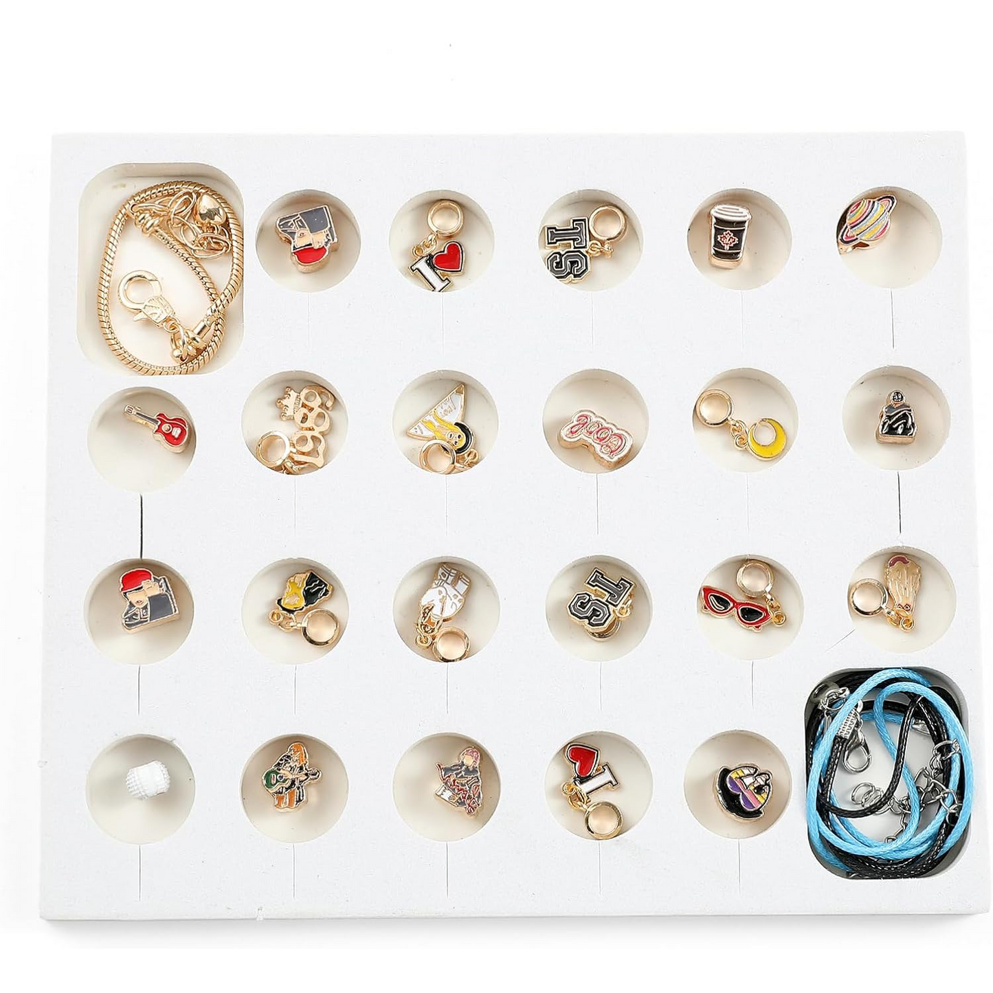Music Lover Advent Calendar Bracelet – 24-Day DIY Jewelry Countdown Set