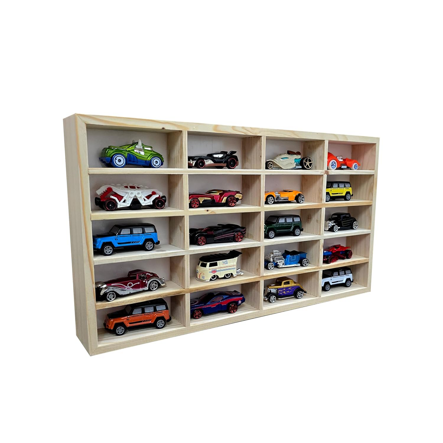 premium wooden case -with 12 premium metal diecast cars