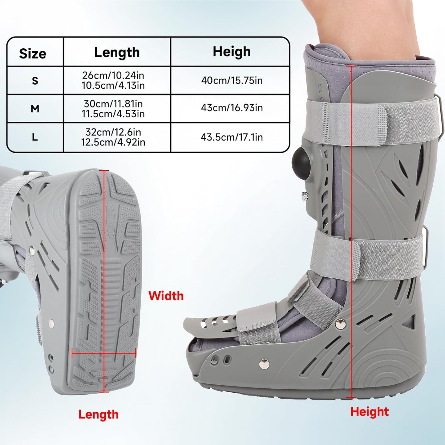 Tall Walker Air Cam Fracture Boot