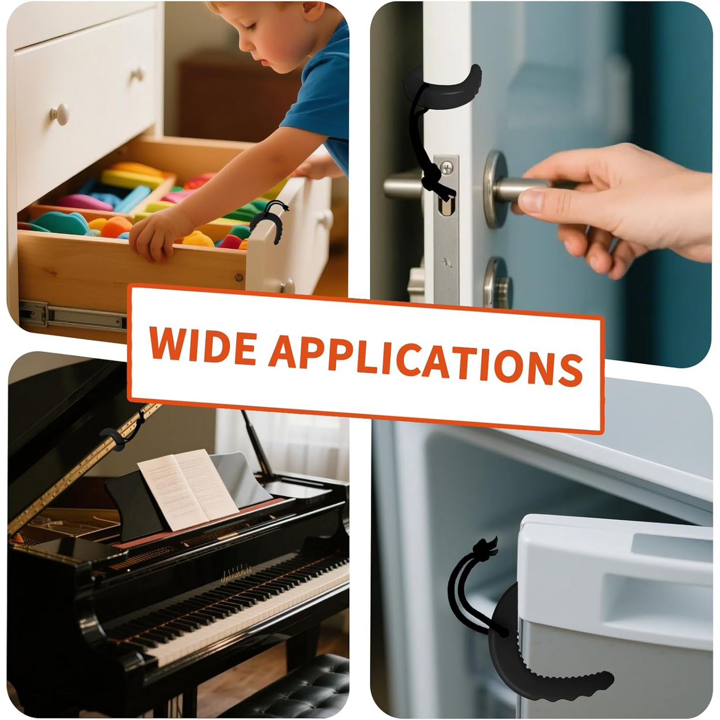 First Responder Door Stop – Reliable Emergency Door Wedge with Nylon Cord