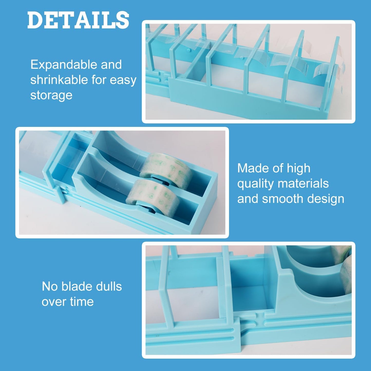 Tape Dispenser | Compact Multi-Functional Tape Holder