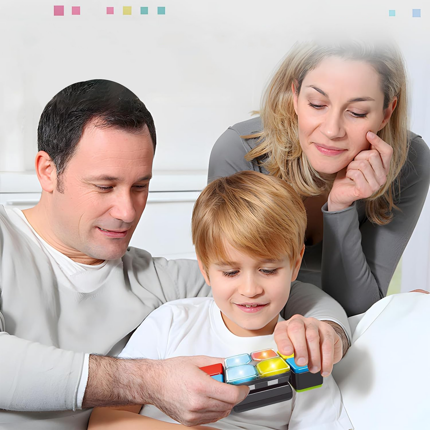 Smart Magic Cube – Educational Puzzle Game with Lights & Music