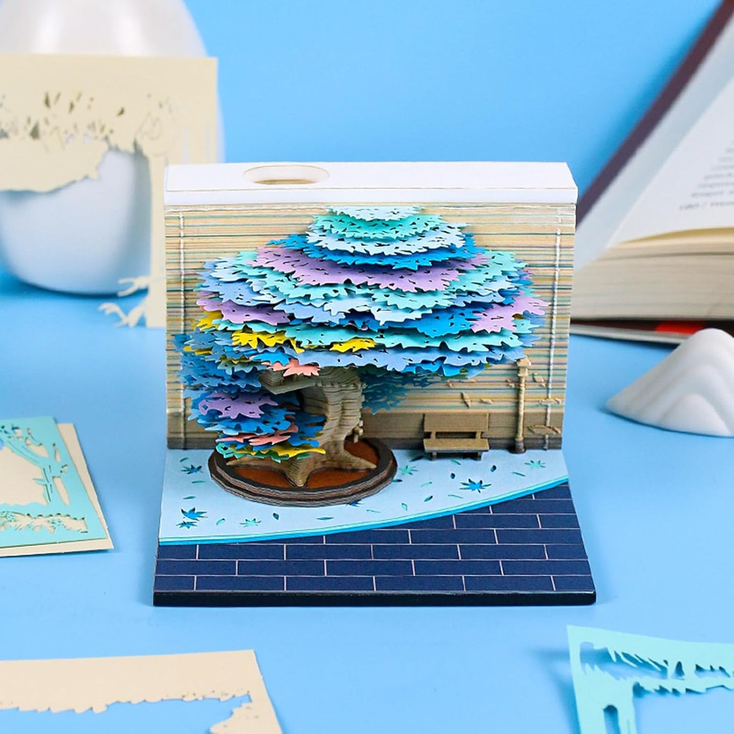 Titanic 3D Sticky Note Pad with LED Light – DIY Paper Art Desk Decoration & Gift