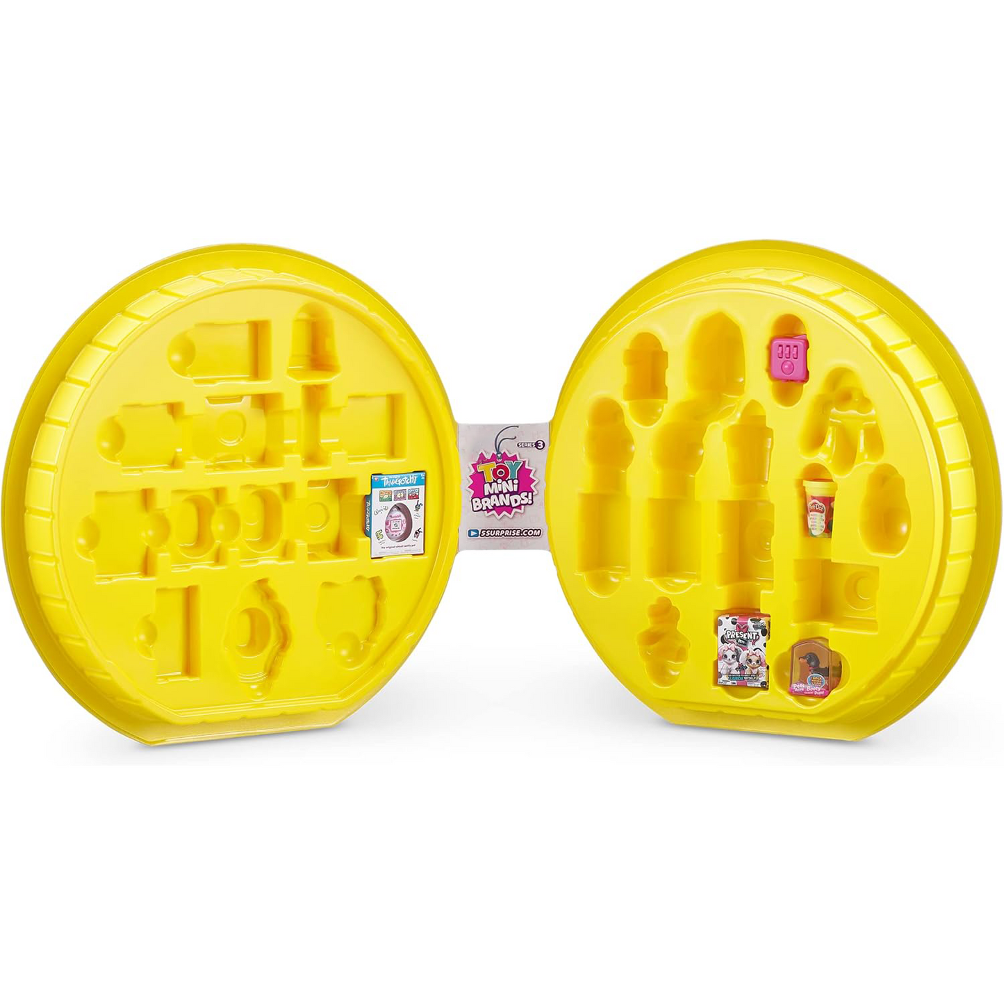 Toy Mini Brands Series 3 Collector's Kit – Mystery Capsules with Real Miniature Collectibles