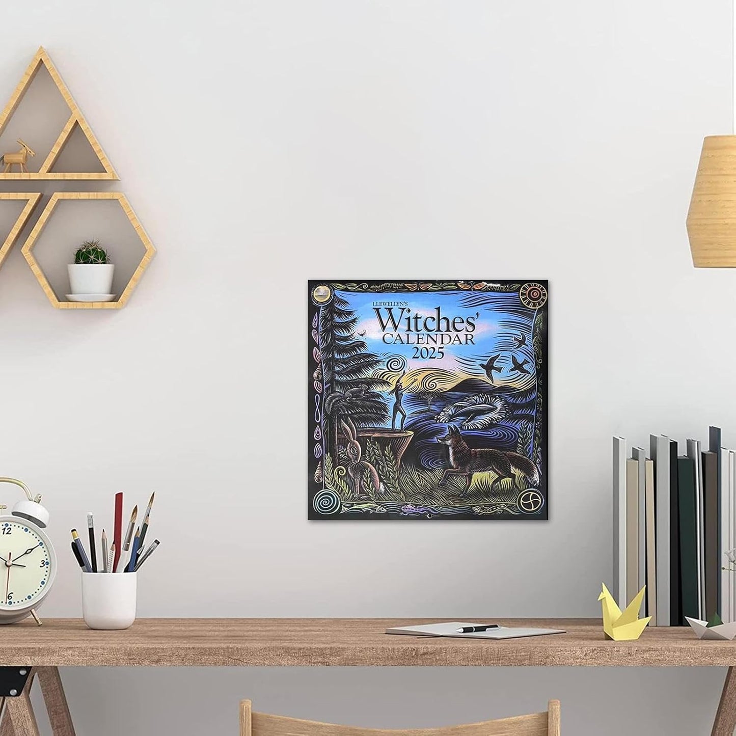 2026 Witches’ Calendar – Inspiring Pagan & Wiccan Guide with Artwork and Rituals