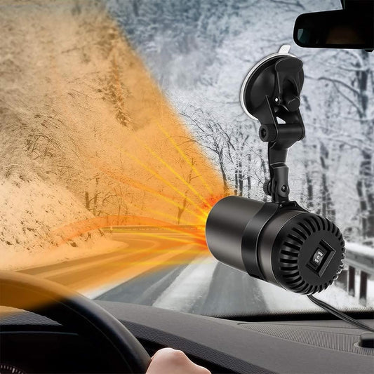 12V Portable Car Heater & Defroster – 2-in-1 Heating and Cooling, Quick Defrost