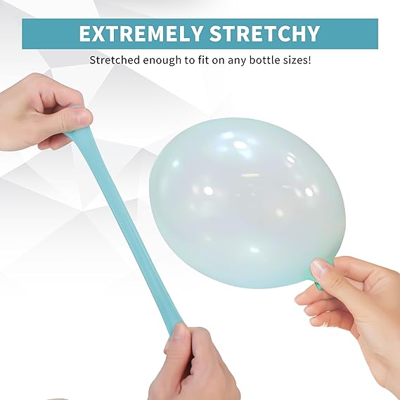 24-Pack Silicone Travel Bottle Sleeves – Leak-Proof Elastic Bottle Caps in 4 Sizes