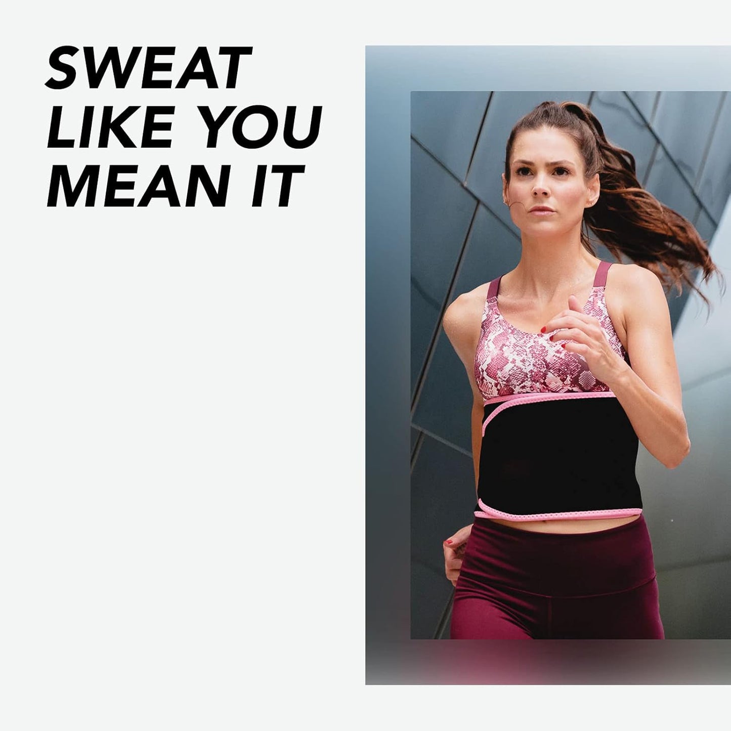 Unisex Premium Waist Trimmer – Fitness Sweat Belt for Cardio, Circuit Training & HIIT