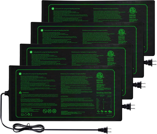 Seedling Heat Mat – ETL Listed Waterproof Plant Heating Pad