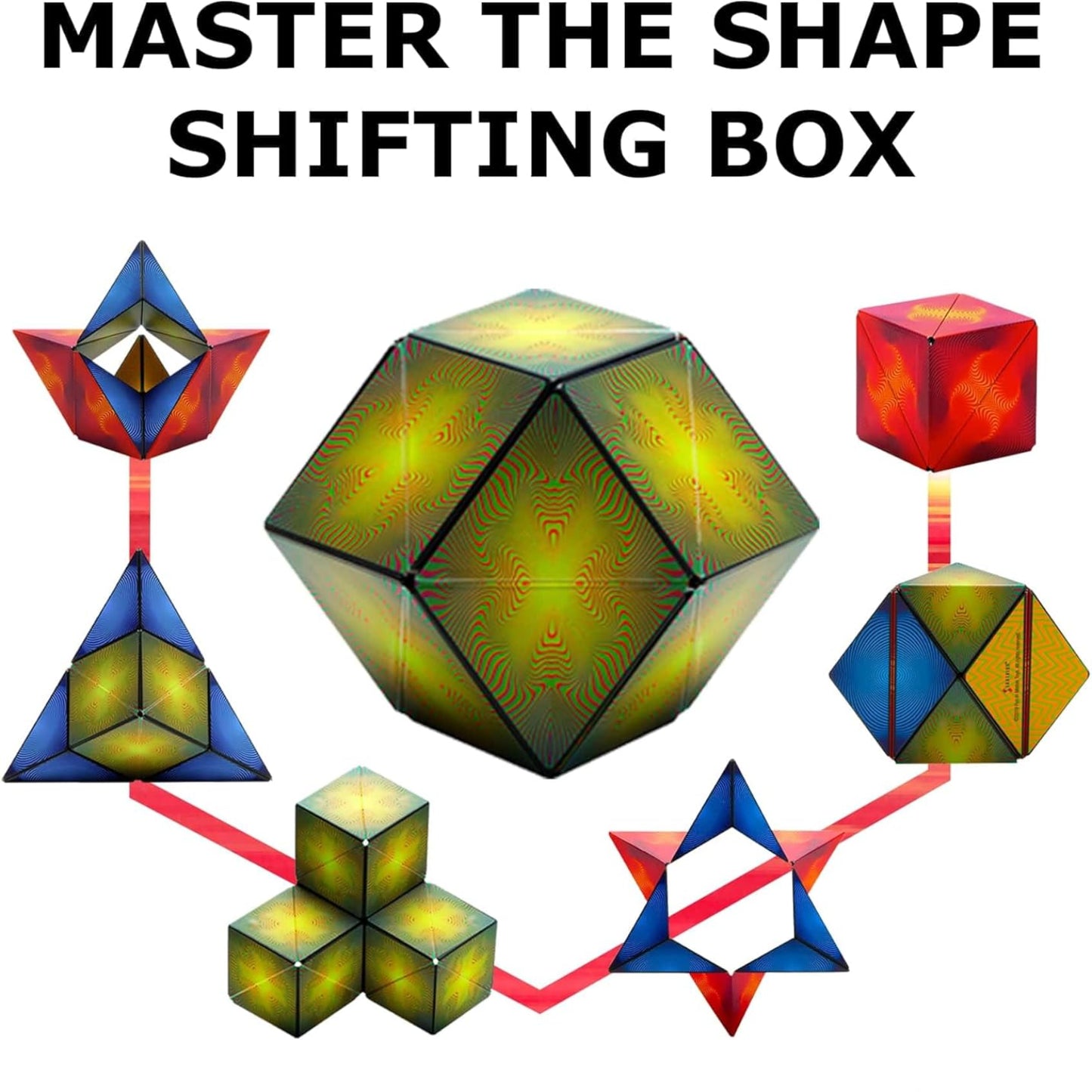Shape Shifting Magnetic Cube – Transforms into Over 70 Shapes