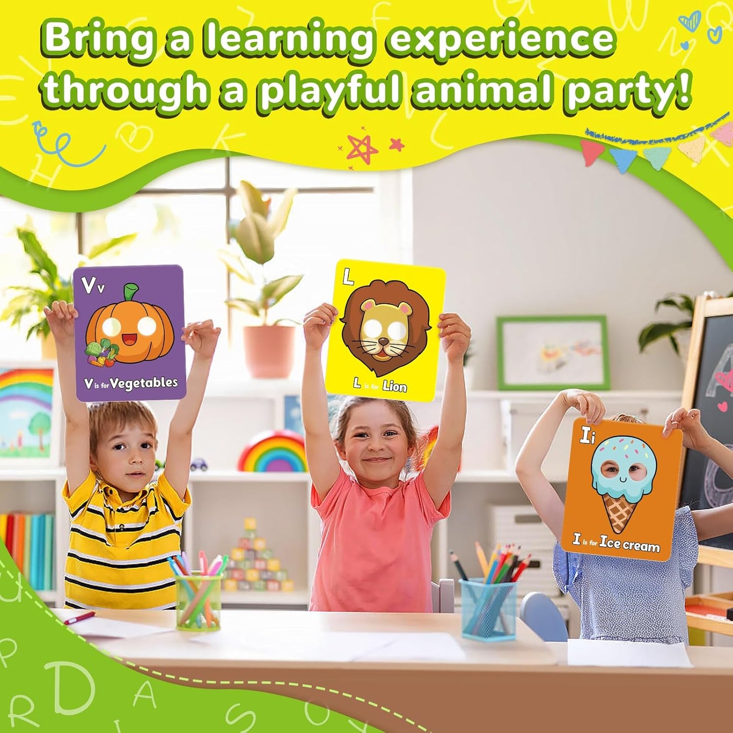 ABC Animal Flash Cards for Kids