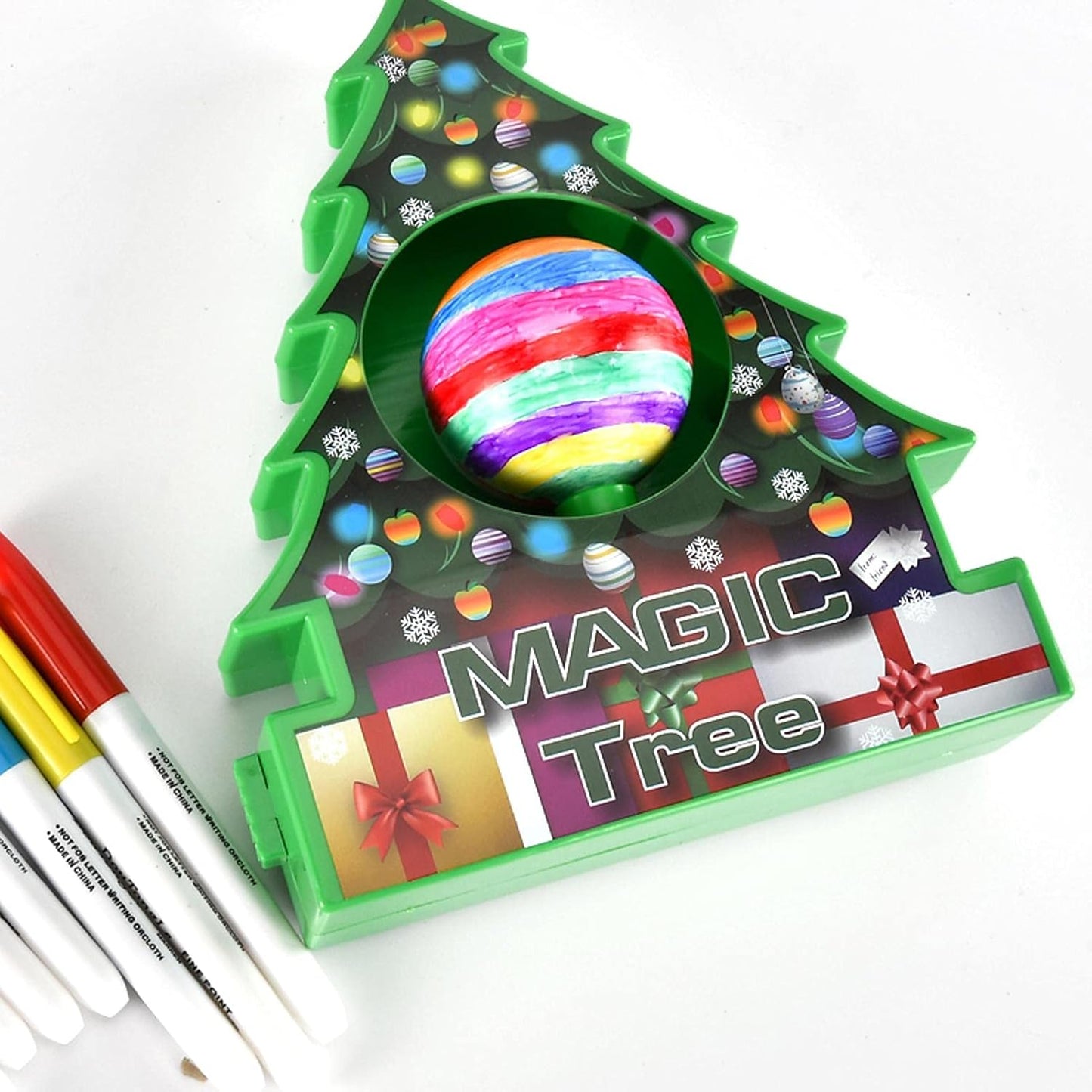 Christmas Ornament Decorating Kit – Creative Holiday Toy Set with 6 Extra Ornaments