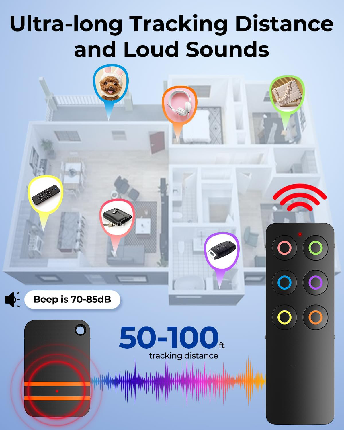 Key Finder Locator with Sound
