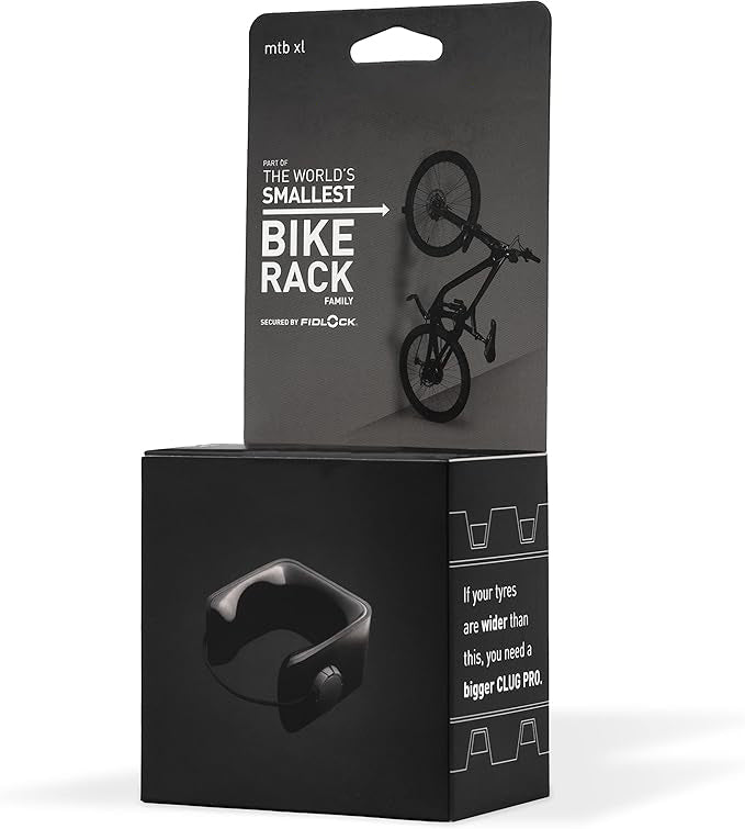 Wall Mount Bike Rack | 5 Sizes | FIDLOCK Secured