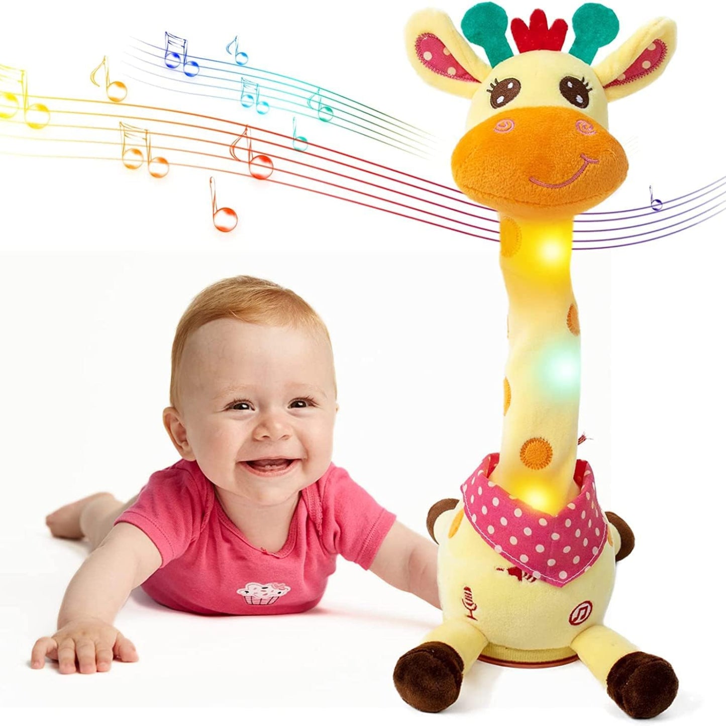 Dancing Giraffe Plush – Sing, Dance, Repeat & Light Up