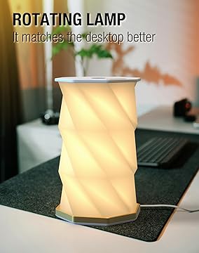 Portable Folding Desk Lamp with USB Rechargeable Battery – 3-Level Dimmable Touch Night Light