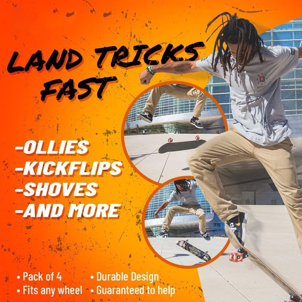 Skateboarding Trick Practice Tool – Learn Ollie, Kickflip & More