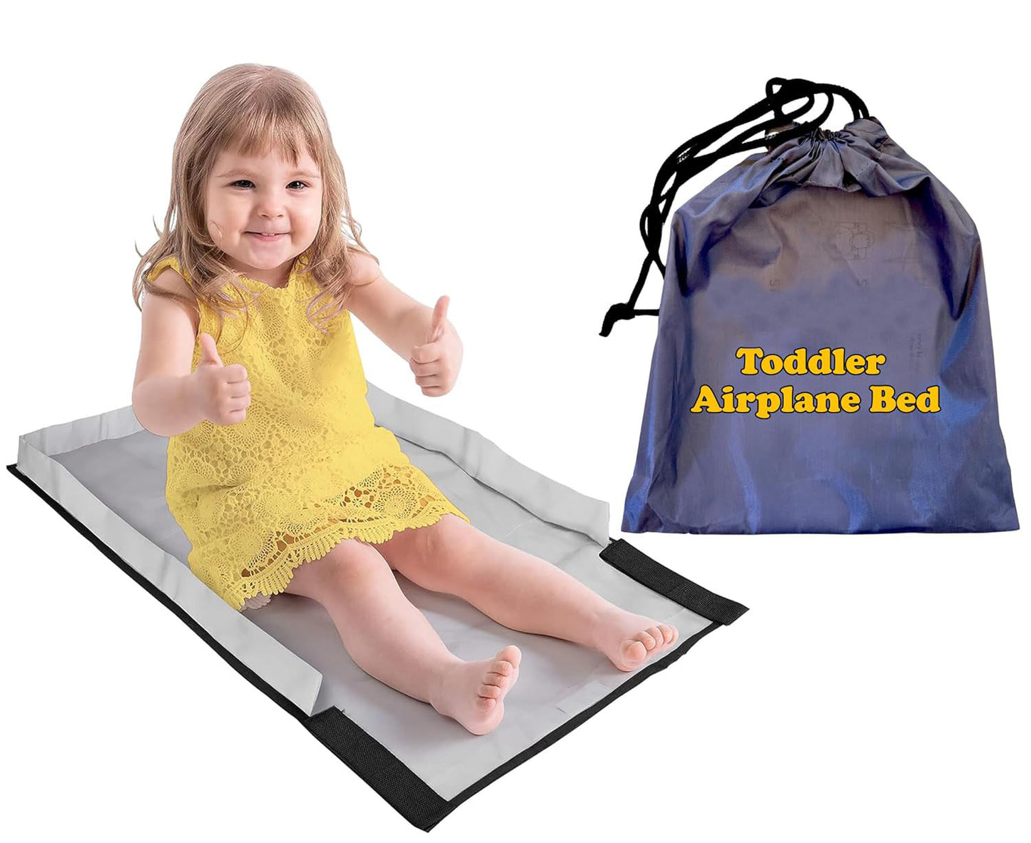 Toddler Airplane Bed – Kids Travel Seat Extender