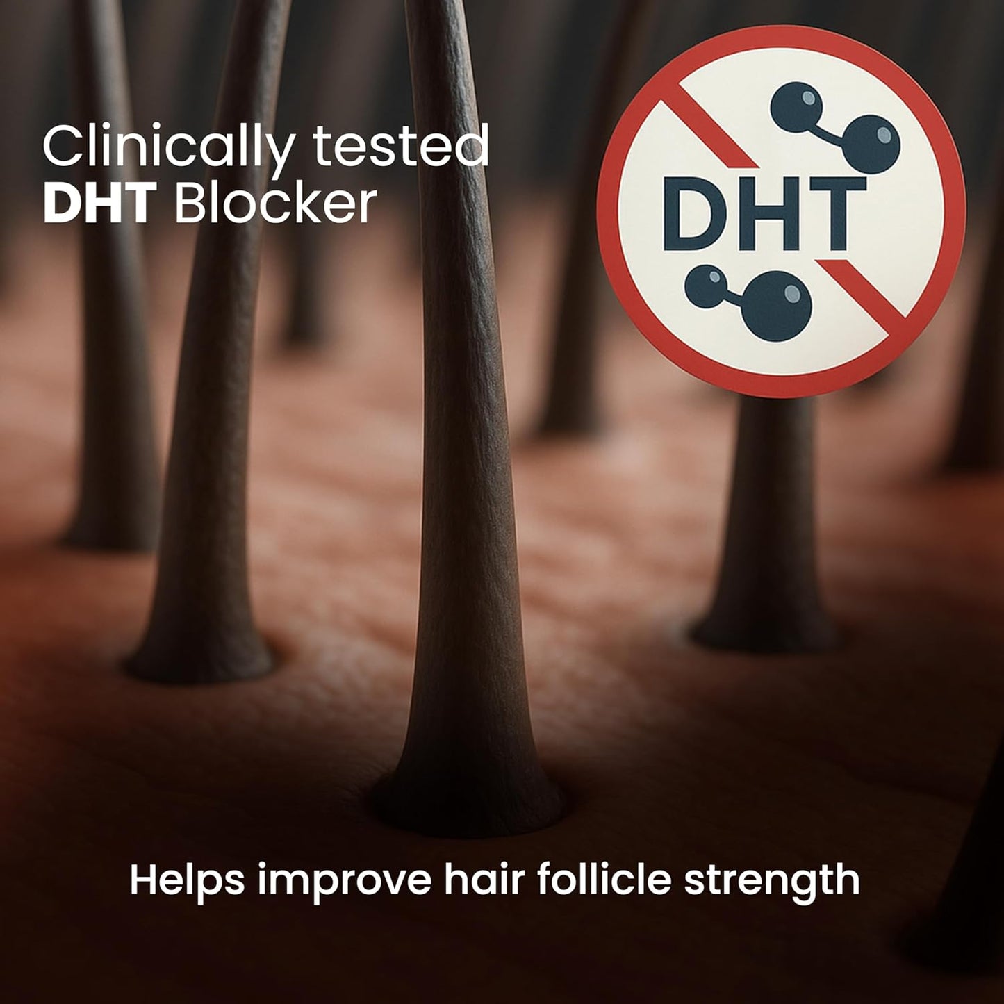 Rosemary Hair Growth Serum Roll On – DHT-Blocking Scalp Treatment with Redensyl & Anagain