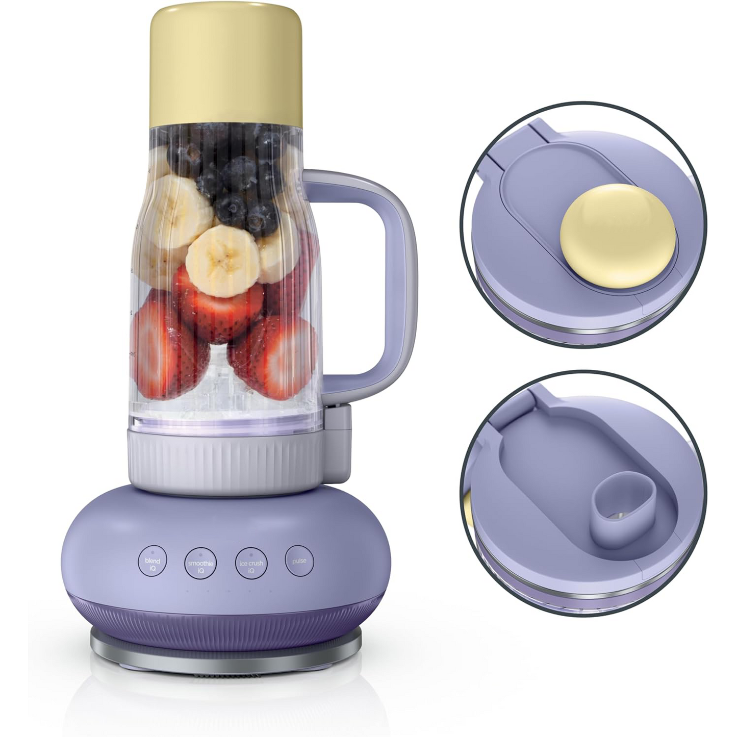 Powerful Ice Crushing Blender – Compact Blender with One-Touch Programs