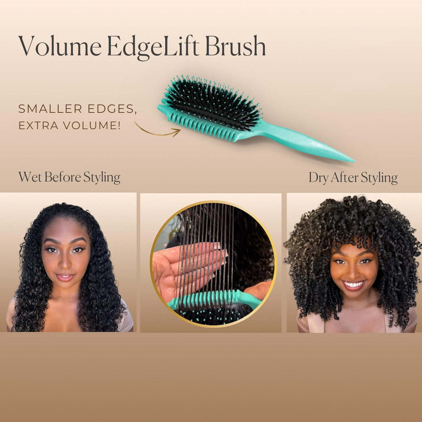 Volume Lift Brush – 5-in-1 Styling Tool for Effortless Volume, Waves & Curls