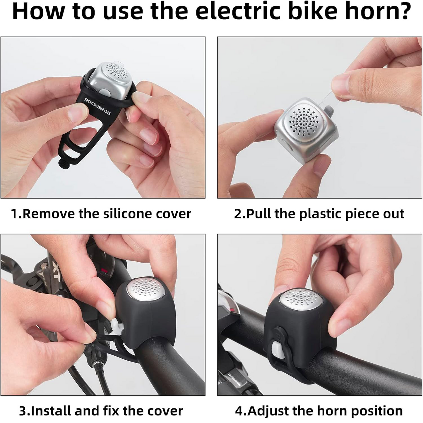 Electric Bike Bell – Loud, Water-Resistant Bicycle Horn