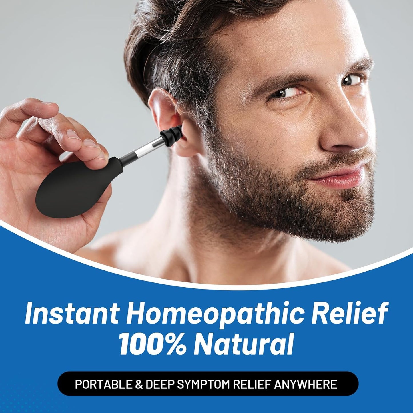 Ear Pressure Relief Device – Natural Comfort for Ear Pressure, Migraines & Tinnitus