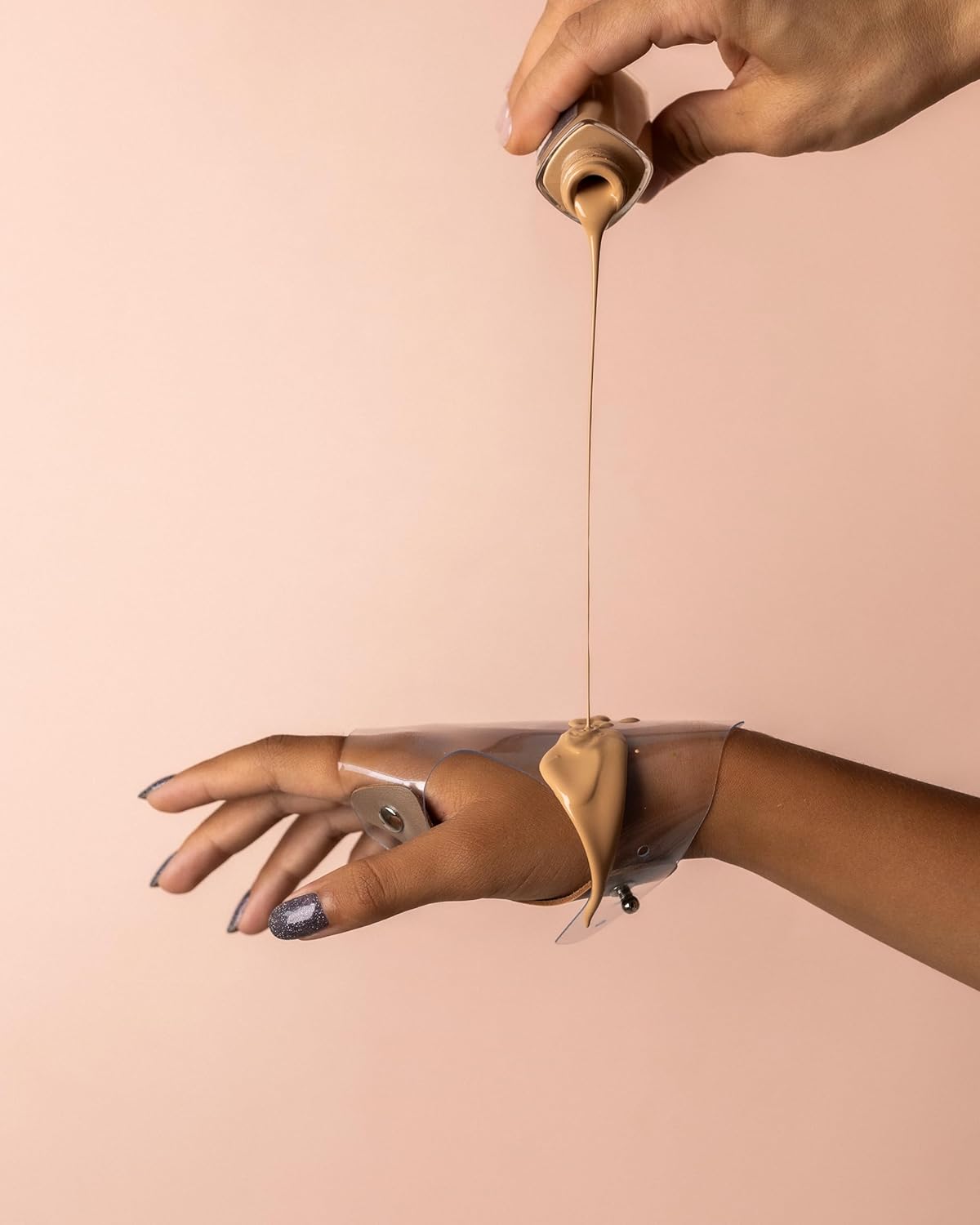 Artistic Makeup Palette Glove – Leather & Hypoallergenic Vinyl