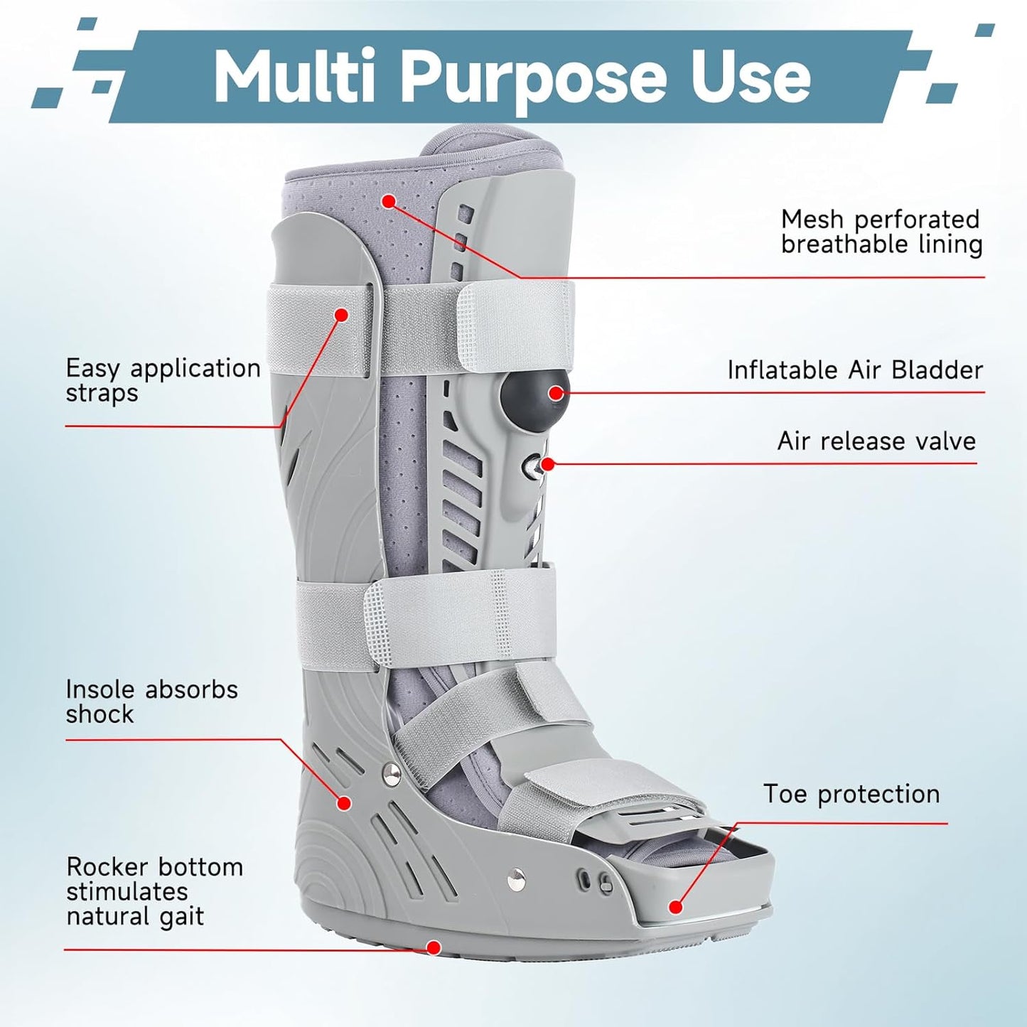 Tall Walker Air Cam Fracture Boot