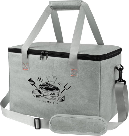 BBQ Blanket for Resting Meat – Insulated Reusable Brisket Resting Bag with Leak-Proof Aluminum Foil Lining