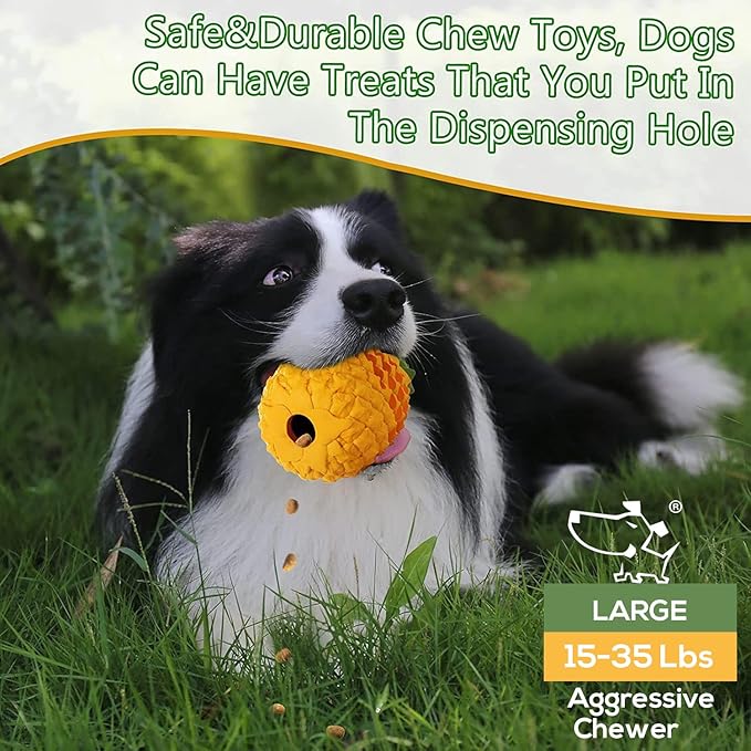 Pineapple Shaped Dog Chew Toy – Mini | Healthy Chewing, Fun and Engaging