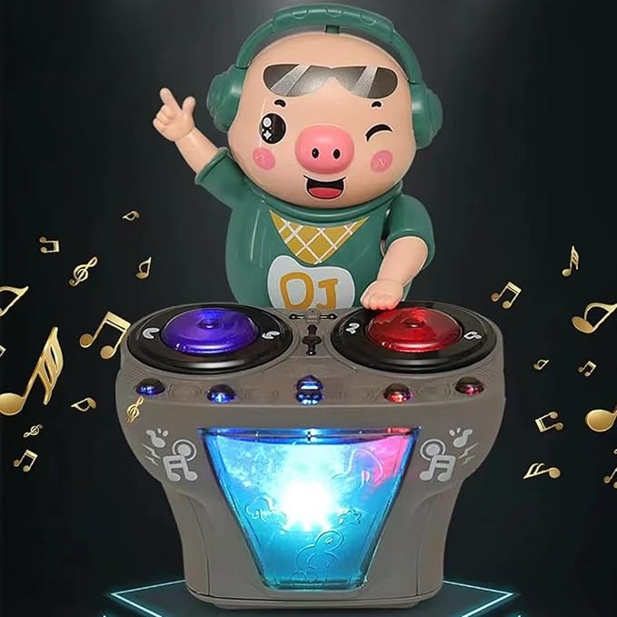 DJ Pig – Musical Dancing Toy with Lights & Music